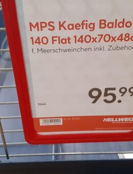 Kleintierkäfig 1 Jahr ALT 140 X 70 X 48 CM - Potsdam