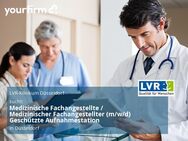 Medizinische Fachangestellte / Medizinischer Fachangestellter (m/w/d) Geschützte Aufnahmestation - Düsseldorf