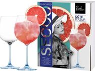 Eisch Germany Cocktailglas SECCO FLAVOURED, Kristallglas, Côte d`Azur, Handarbeit, 735 ml, 2tlg., Made in Germany
