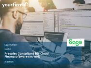 Presales Consultant für Cloud Finanzsoftware (m/w/d) - Berlin