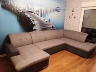 Sofa Couch Wohnlandschaft 3.42m x 2.08 ohne Schlaffunktion - Karlsruhe