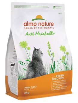 Almo Nature Holistic Anti Hairball Huhn & Reis - Sparpaket: 2 x 2 kg