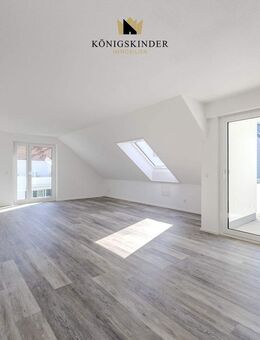 Helle 4-Zi.-Maisonette mit Balkon, 2 Bädern & Küchenzeile - Filderstadt