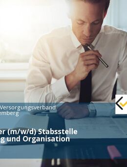 Mitarbeiter (m/w/d) Stabsstelle Controlling und Organisation - Karlsruhe