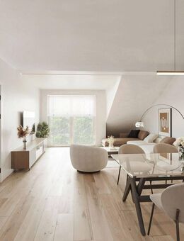 Neubau Dachgeschosswohnung mit schönem Blick ins Grüne - Weissach