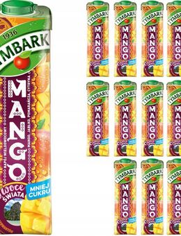12 x 1l Tymbark Mango Mehrfruchtgetränk Saft - Wuppertal