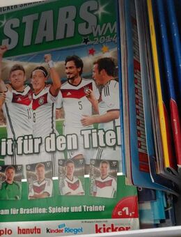 Fußball Sticker Hefte abzugeben - Oberhausen