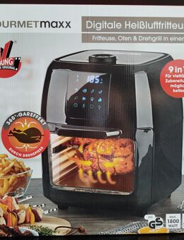 GOURMETmaxx, digitale Heißluftfritteuse, 9 in 1 - Köln