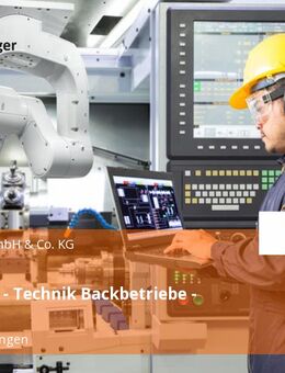 Elektriker - Technik Backbetriebe - (m/w/d) - Schneverdingen