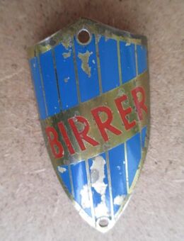 Fahrradteile Birrer Velo Steuerkopf CH Schild Emblem - Volketswil