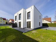 Bauhaus-Doppelhaushälfte im Erstbezug an der Grenze zu Fredersdorf: Effizient, modern, hochwertig! - Fredersdorf-Vogelsdorf