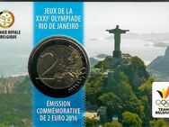 2 Euro Belgien 2016, Sondermünze "Rio" in coin card - Mönchengladbach