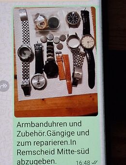 Armbanduhren und Zubehör - Remscheid