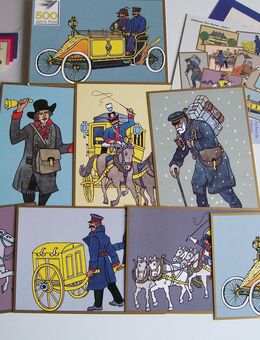 Briefmarken, Postkarten, Bund, 500 Jahre Post - Erftstadt