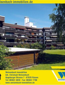 Zauberhaftes Apartment mit unverbaubarem Bergblick trifft Wellnessfaktor und hohen Freizeitwert - Füssen