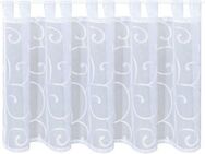 Gerster Gardine Quinta, Schlaufen (1 St), transparent, Voile, Schlaufenpanneau bestickt