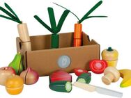 Small Foot Spiellebensmittel Schneide-Set Obst u. Gemüse fresh, (Set, 15-tlg), aus Holz