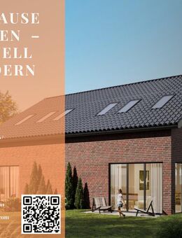 Neubau!! Doppelhaushälfte mit großzügigem Garten und idealer Lage für Familien - Deinste