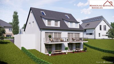 KfW 40-Neubau-Doppelhaushälfte in ruhiger Lage von LE-Stetten!
