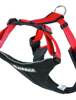 NEEWA Running Geschirr, rot - Größe L: Brustumfang 64 - 104 cm