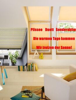 5% auf alle Plissee der Firma Kadeco vom 18.07. - 25.08.2025 - Gladbeck