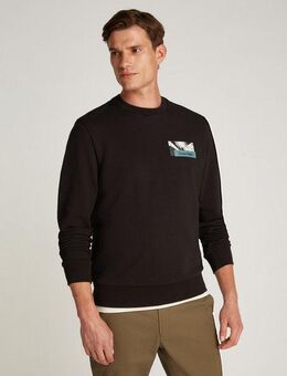 Calvin Klein Sweatshirt BACK LOGO GRAPHIC SWEATSHIRT mit Logoprint