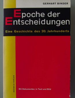 G. Binder: Epoche der Entscheidungen (1960) - Münster