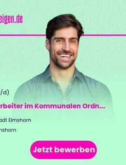 Mitarbeiter im Kommunalen Ordnungs- und Ermittlungsdienst (m/w/d) - Elmshorn