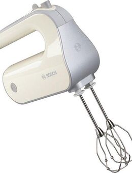 BOSCH Handmixer Styline MFQ40301, Edelst. Rührbesen/Knethaken, 5 Stufen, hellgelb, 500 W, Turbostufe, leichtes Gehäuse, Made in Europe
