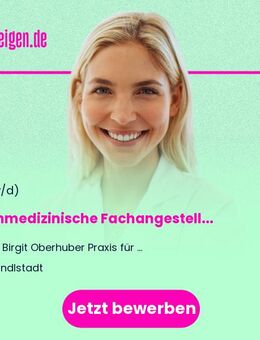 Zahnmedizinische(n) Fachangestellte(n) (ZFA) (m/w/d) - Nandlstadt