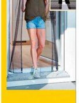 SCHELLENBERG Insektenschutz-Vorhang Magnetvorhang für Balkontür und Terrassentür, (Set, 1-St), Fliegengitter ohne bohren, 90 x 210 cm oder 120 x 240 cm, anthrazit