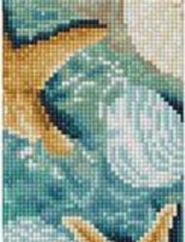 Diamond Dotz Kreativset Diamond Painting Muscheln und Seesterne