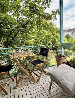 2-Zimmer-Stilaltbauwohnung mit Balkon im Martinsviertel - Darmstadt