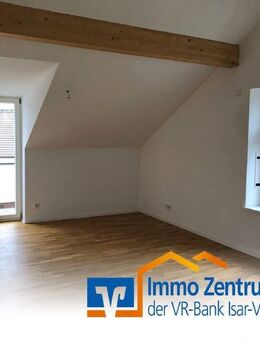 Dachgeschoßwohnung mit gehobener Ausstattung für Single oder Paar im Zentrum von Vilsbiburg - Vilsbiburg