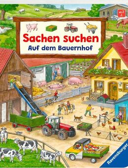 Ravensburger Buch Pappbilderbuch, Sachen suchen: Auf dem Bauernhof