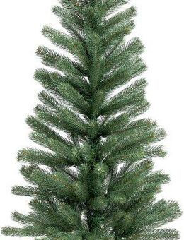 IC Winterworld Künstlicher Weihnachtsbaum Tannenbaum, künstlicher Christbaum, Nordmanntanne, Weihnachtsdeko mit Jutebeutel um den Betonfuß