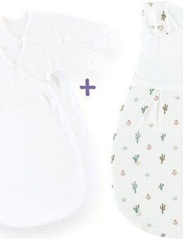 Träumeland Babyschlafsack Set Kaktusliebe (Packung, 3 tlg., 3er-Pack)