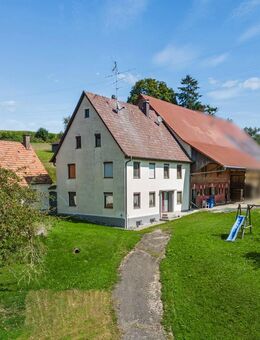 Mit großem Potential! Idyllisches Einfamilienhaus mit Ökonomiegebäude und großzügigem Grundstück - Maselheim
