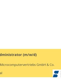 IT-Systemadministrator (m/w/d) - Wuppertal