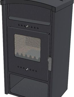 Kaminofen Ulisse, 8 kW, Zeitbrand, Großer Feuerraum