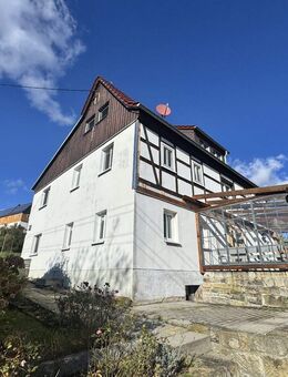 *RESERVIERT* Charmantes Fachwerkhaus in idyllischer Lage von Papstdorf - Gohrisch