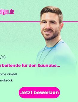 Mitarbeitende (m/w/d) für den Saunabereich - Osnabrück
