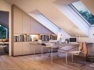 4-Zi-Dachgeschoss-Whg. mit 2 Tageslichtbädern, davon 1 en suite u. großzügiger Loggia - Haar