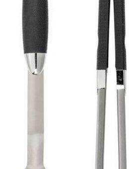 WENKO Grillbesteck-Set BBQ, (Set, 2 tlg), Pfannenwender & Grillzange, hitzebeständig, rostfreier Edelstahl