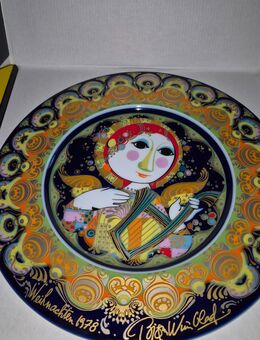 Rosenthal Weihnachtsteller zwei Stück - Meersburg