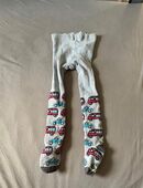 Graue Strumpfhose mit Fahrzeugen in 63796