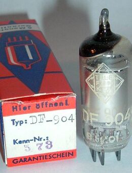 DF904,Telefunken, Germany RVC Tube, OVP - Sinsheim Zentrum
