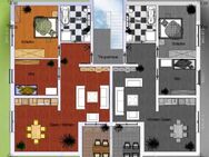 Vermietung einer tollen Neubauwohnung in herrlicher, ruhiger Lage mit Loggia 80,3 m² und Garage - Bad Kötzting