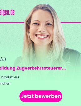 Ausbildung Zugverkehrssteuerer (m/w/d) - München