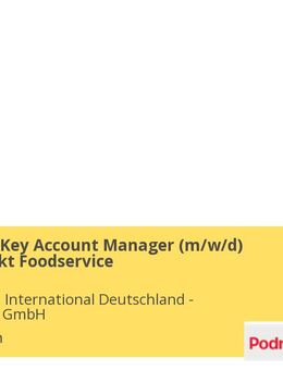 Regionaler Key Account Manager (m/w/d) Schwerpunkt Foodservice - München